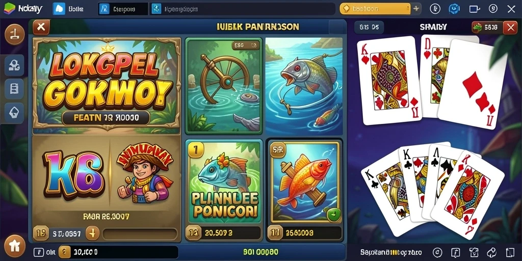 Screenshot ini menampilkan antarmuka utama ARTIS777 yang menarik.