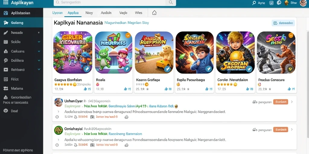 Tampilan antarmuka yang menarik dan mudah digunakan.