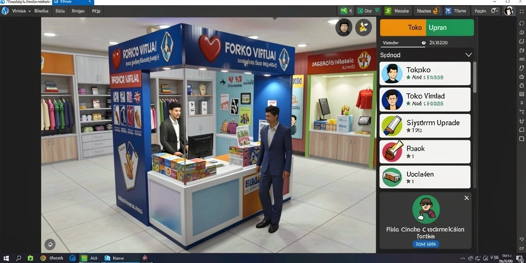 Tampilan antarmuka yang user-friendly dan menarik.