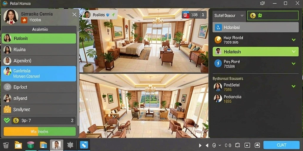 Menampilkan gameplay yang seru dan interaktif.