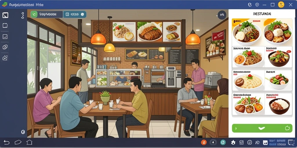 Tampilan antarmuka yang ramah pengguna.