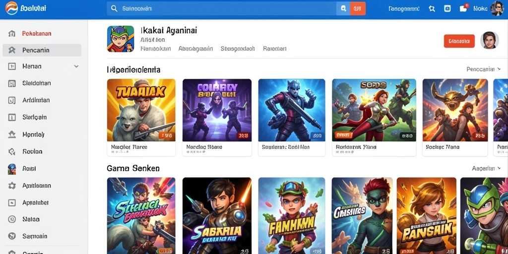 Tampilan antarmuka yang user-friendly.
