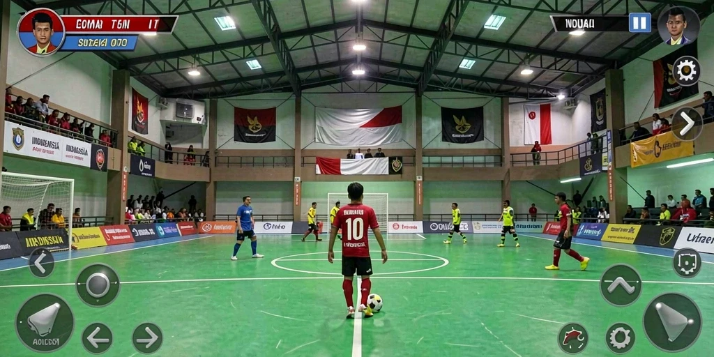Tampilan grafis yang memukau dan warna-warni.
